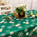 Obrus świąteczny Boże Narodzenie- zielony Obrus świąteczny Boże Narodzenie- zielony