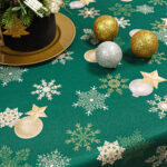 Obrus świąteczny Boże Narodzenie- zielony Obrus świąteczny Boże Narodzenie- zielony