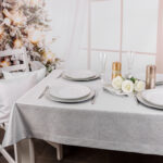 Obrus Brokat – Srebro Obrus Brokat – Srebro