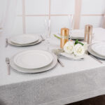 Obrus Brokat – Srebro Obrus Brokat – Srebro