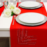 Bieżnik Panama Decor – Czerwony