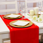 Bieżnik Panama Decor – Czerwony