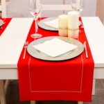 Bieżnik Panama Decor – Czerwony