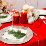 Bieżnik Panama Lux – Czerwień srebro Bieżnik Panama Lux – Czerwień srebro