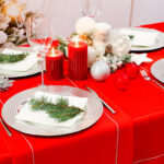 Bieżnik Panama Lux – Czerwień srebro Bieżnik Panama Lux – Czerwień srebro