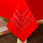 Obrus Panama Decor – Czerwony Obrus Panama Decor – Czerwony