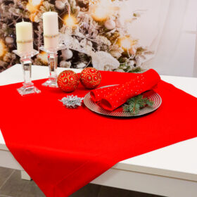 Serweta Panama- Czerwień