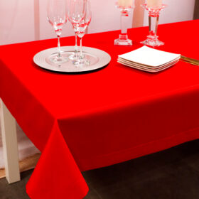 Obrus Panama – Czerwony Obrus Panama – Czerwony