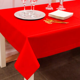 Obrus Panama – Czerwony