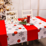 Bieżnik Świąteczny – czerwone bombki Bieżnik Świąteczny – czerwone bombki