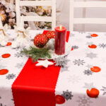 Bieżnik Świąteczny – czerwone bombki Bieżnik Świąteczny – czerwone bombki