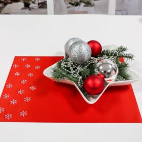 Podkładka Glamour – Śnieżynki