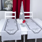 Bieżnik Świąteczny BN/L20- Szary