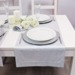 Bieżnik Brokat – Srebro