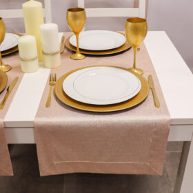 Bieżnik Brokat – Złoto