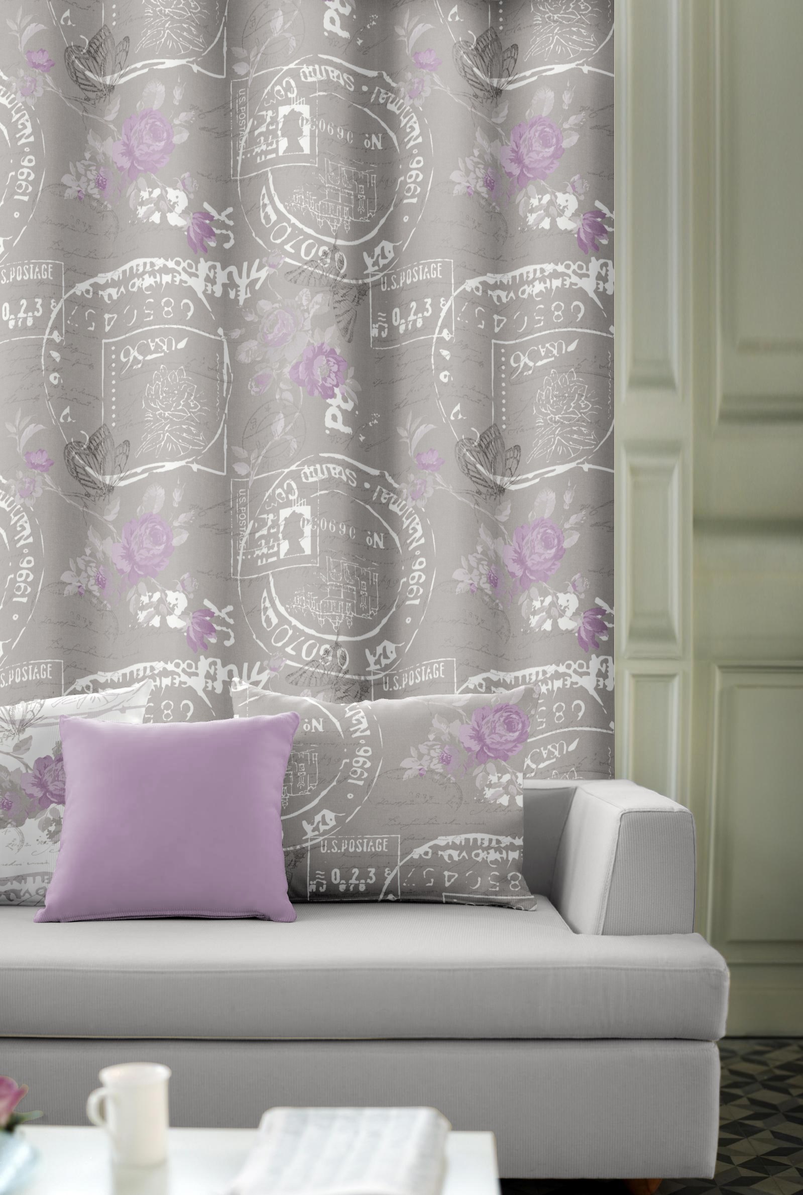 Zasłona gotowa na przelotkach Zasłona gotowa na przelotkach