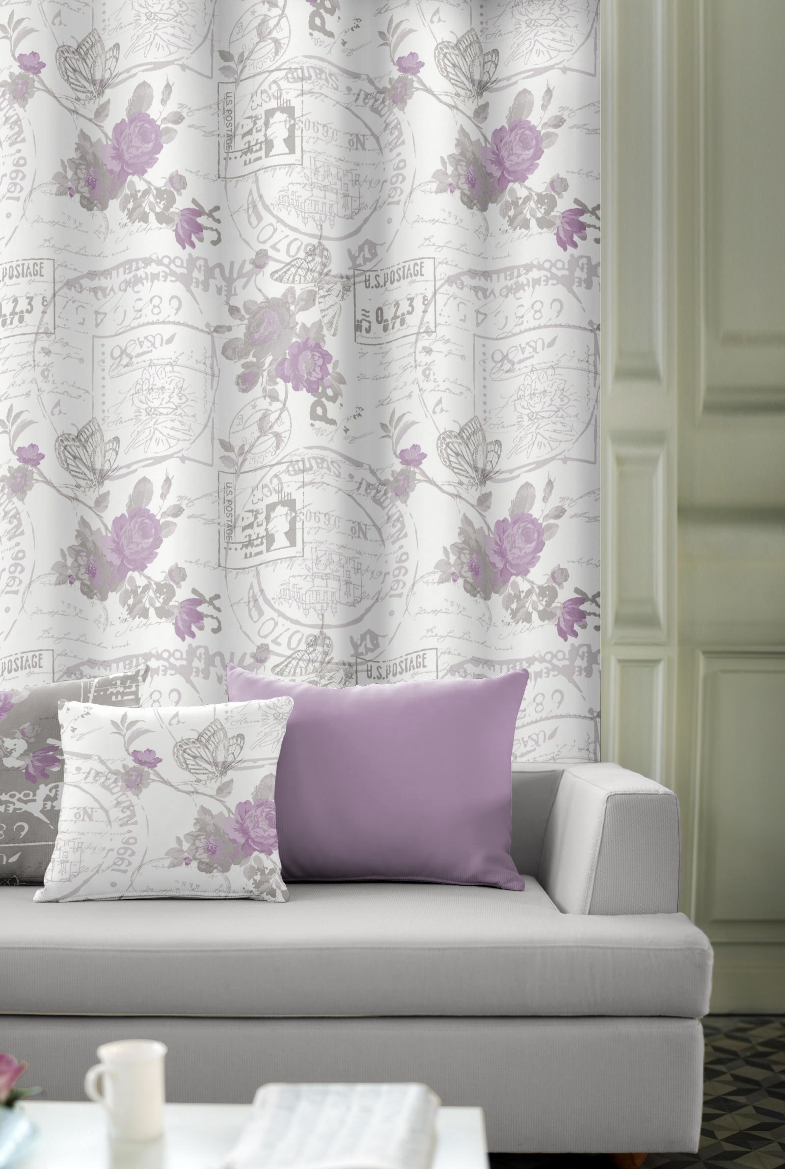 Zasłona gotowa na przelotkach Zasłona gotowa na przelotkach