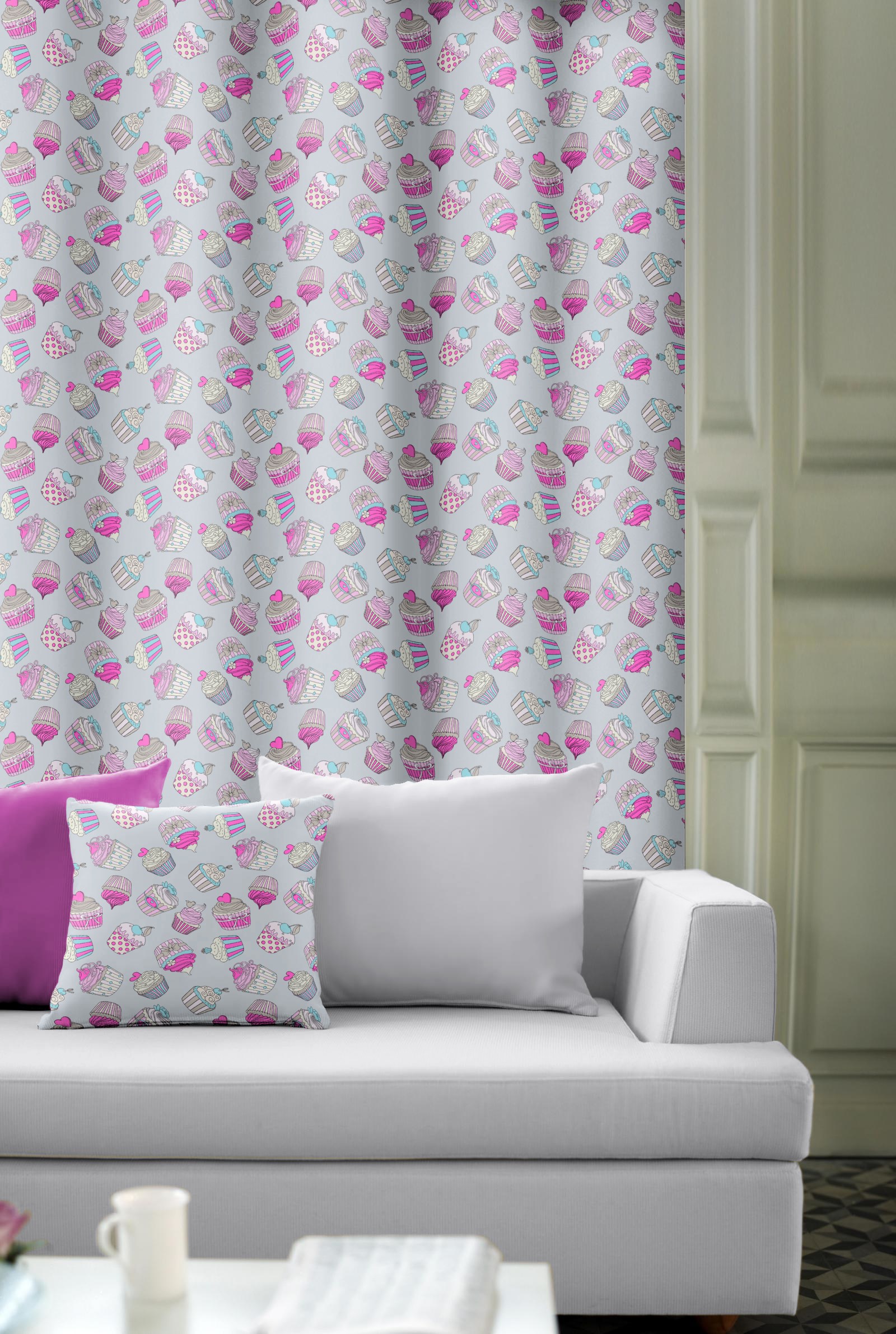 Zasłona gotowa na przelotkach Zasłona gotowa na przelotkach