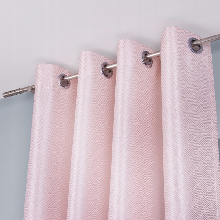 Tkanina zasłonowa – MERIDA- pudrowy róż Tkanina zasłonowa – MERIDA- pudrowy róż