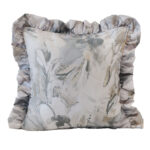 Poszewka z falbanką Druk Kwiat 411314-004