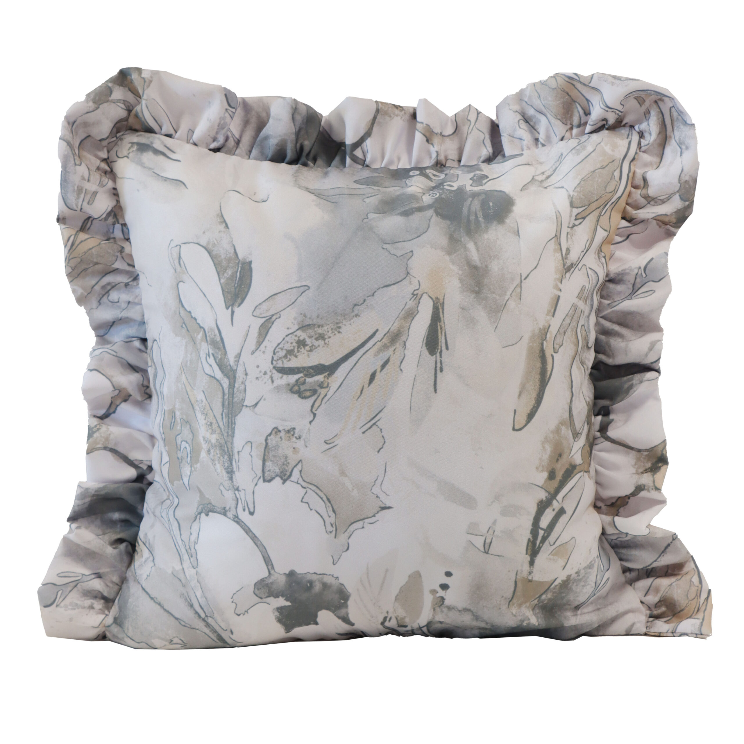 Poszewka z falbanką Druk Kwiat 420414-005 Poszewka z falbanką Druk Kwiat 420414-005