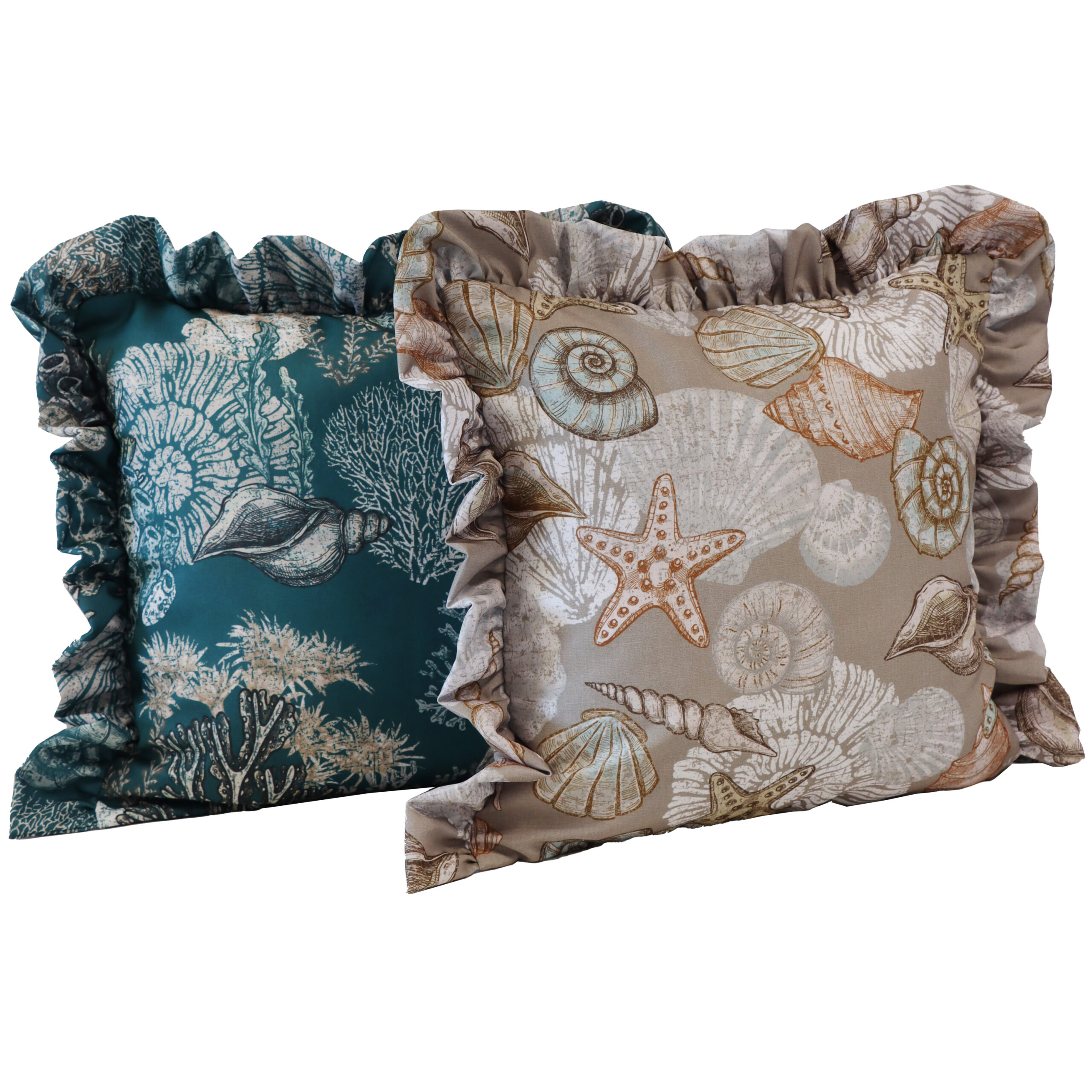 Poszewka z falbanką Druk Kwiat 420511-005 Poszewka z falbanką Druk Kwiat 420511-005