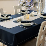 Podkładki świąteczne – Jodełka biel Podkładki świąteczne – Jodełka biel