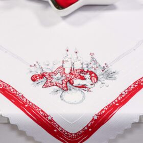 Serweta świąteczna Boże Narodzenie – Biel Serweta świąteczna Boże Narodzenie – Biel