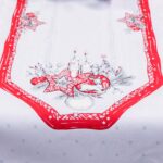 Bieżnik Świąteczny Boże Narodzenie- Biały