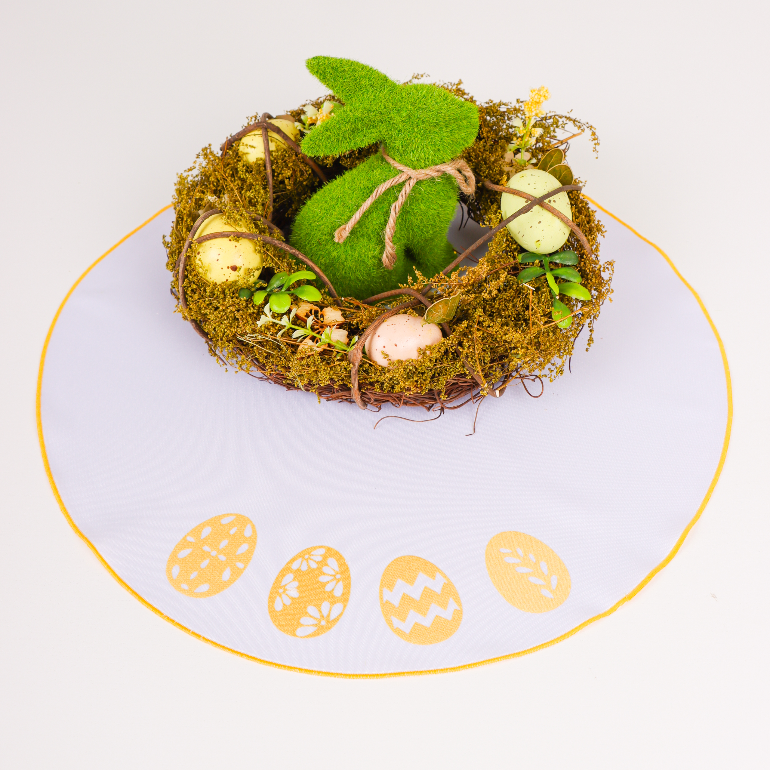 Serwetka wielkanocna-JAJKA żółte Serwetka wielkanocna-JAJKA żółte
