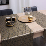 Bieżnik TOKYO – Czarno Złoty Bieżnik TOKYO – Czarno Złoty