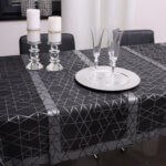 Bieżnik TOKYO – Czarno Srebrny Bieżnik TOKYO – Czarno Srebrny