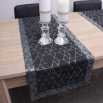 Bieżnik TOKYO – Czarno Srebrny Bieżnik TOKYO – Czarno Srebrny