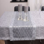 Bieżnik TOKYO – Szaro srebrny