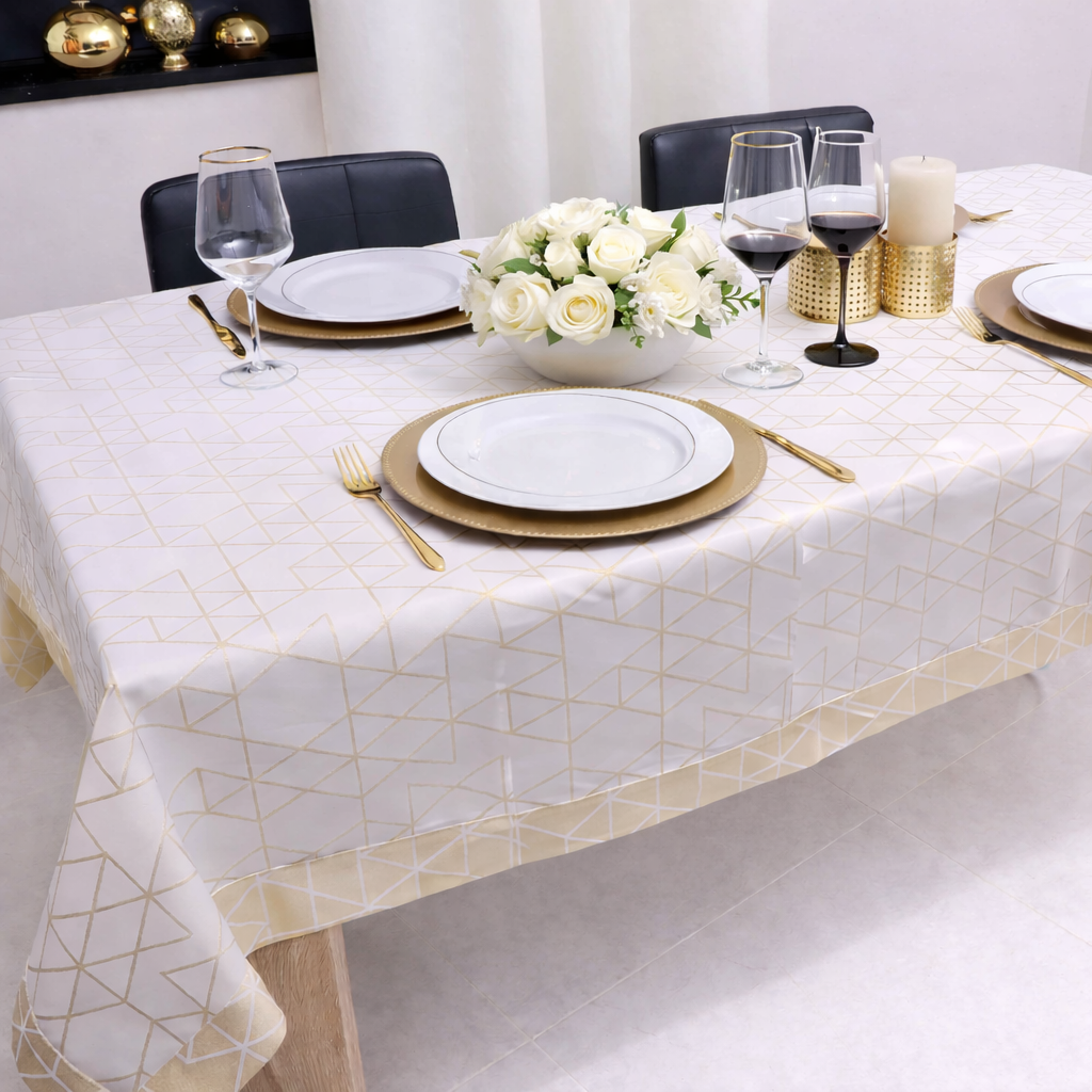 Obrus nowoczesny TOKYO – złoty Obrus nowoczesny TOKYO – złoty