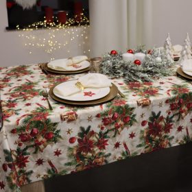 Obrus świąteczny -Gwiazda Betlejemska