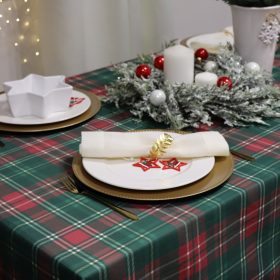 Obrus świąteczny – Krata