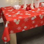Obrus Świąteczny Boże Narodzenie -Czerwony Obrus Świąteczny Boże Narodzenie -Czerwony