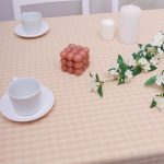 Obrus Palermo – Krata Beż Obrus Palermo – Krata Beż