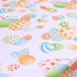 Obrus na stół Wielkanocny-biały Jajka