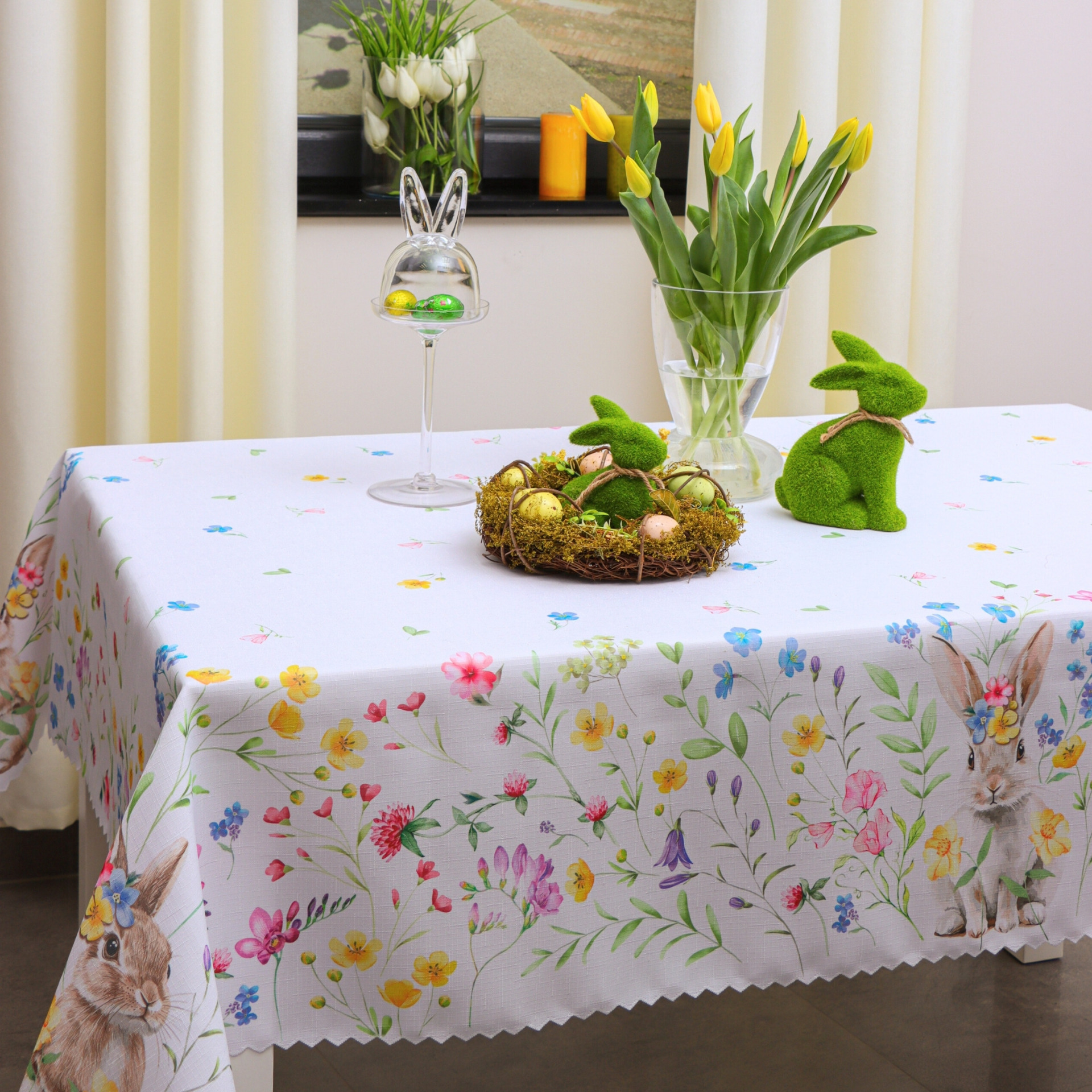 Obrus na stół Wielkanocny – Królik Obrus na stół Wielkanocny – Królik