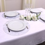 Podkładka okrągła- Srebrna Chmurka Podkładka okrągła- Srebrna Chmurka