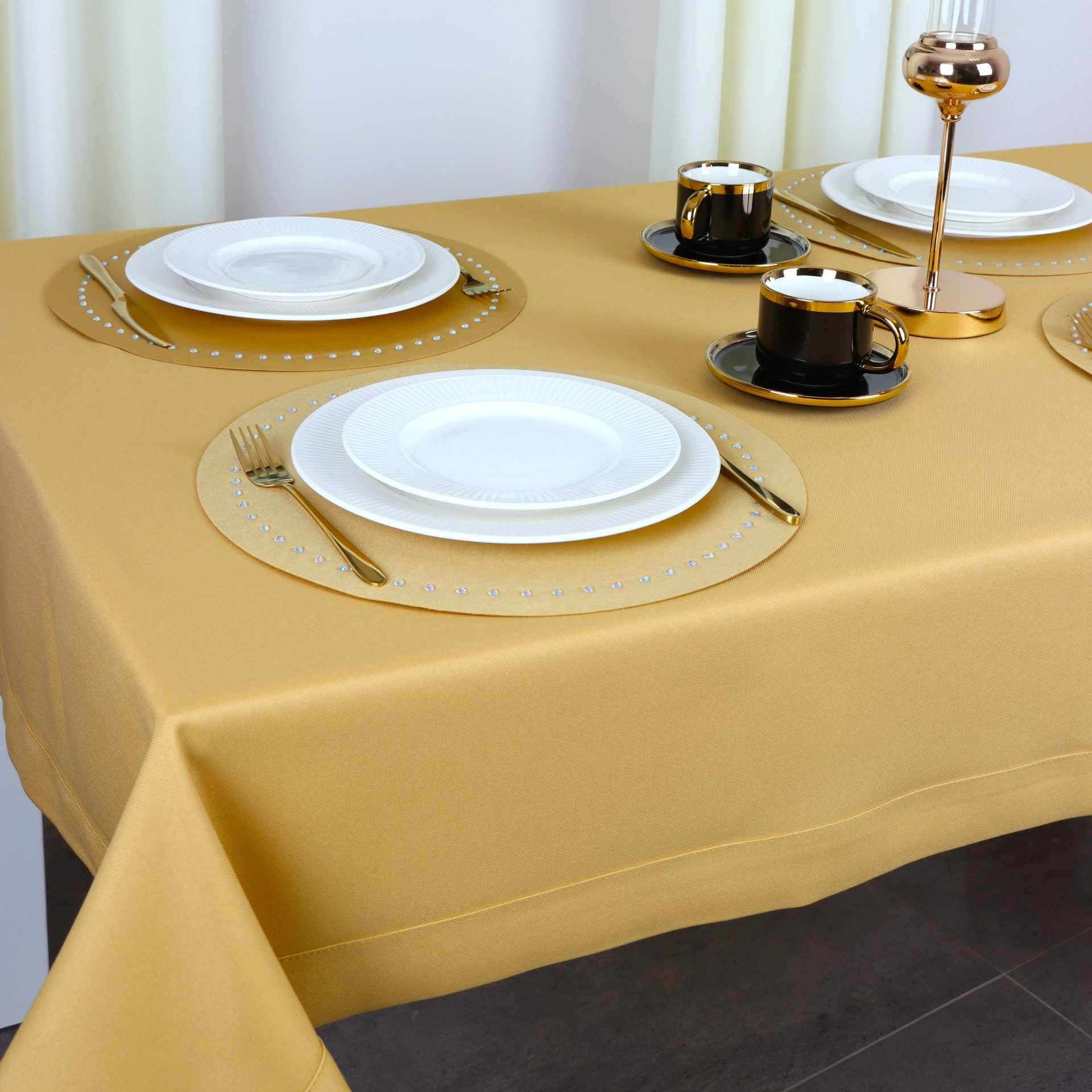 Obrus Panama – Złoty Obrus Panama – Złoty