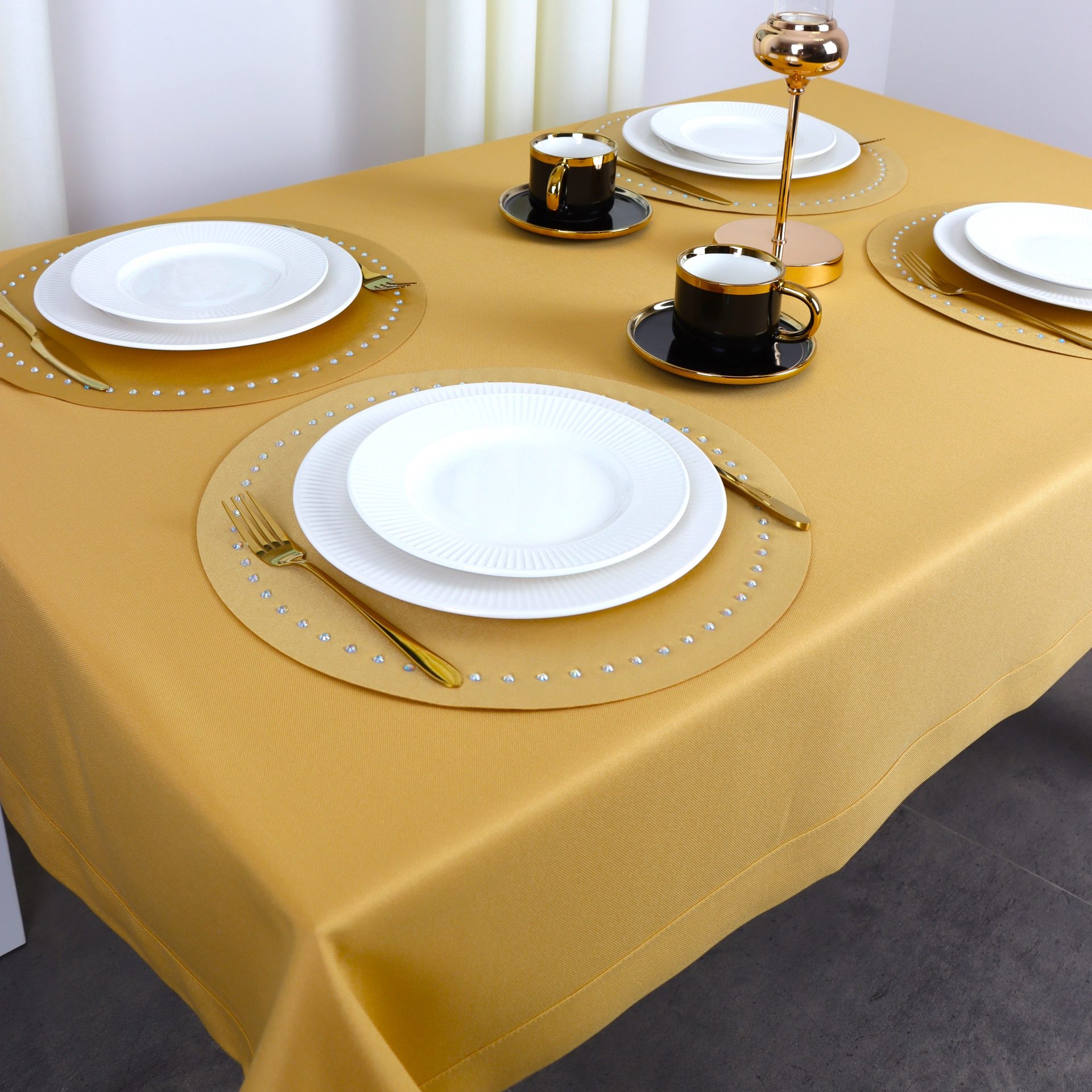 Obrus Panama – Złoty Obrus Panama – Złoty