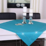 Serweta Glamour – Czarna Srebrne dżety