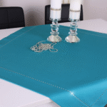 Serweta Glamour – Czarna Srebrne dżety