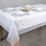 Obrus z Gipiurą 127 – Biały Obrus z Gipiurą 127 – Biały