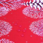 Obrus Świąteczny Bałwanki – Czerwony