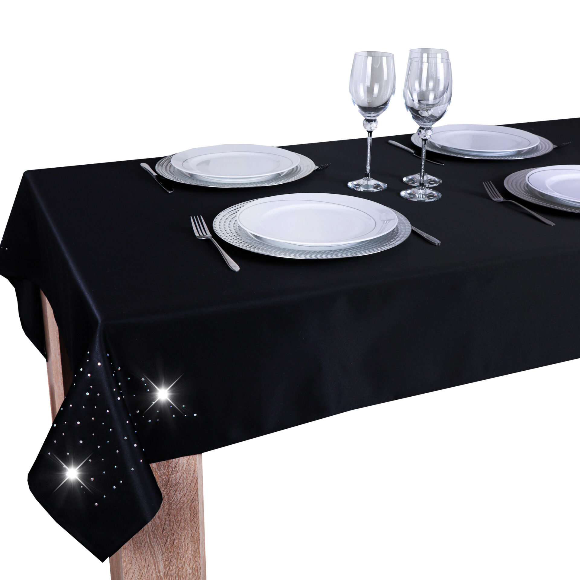 Obrus Krystal – Czarny Obrus Krystal – Czarny