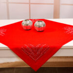 Serweta Panama Decor – Czerwona